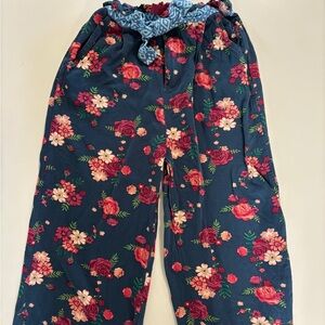 Matilda Jane Pastel Floral jumpsuit and Matilda Jane Floral Pants. Size 10